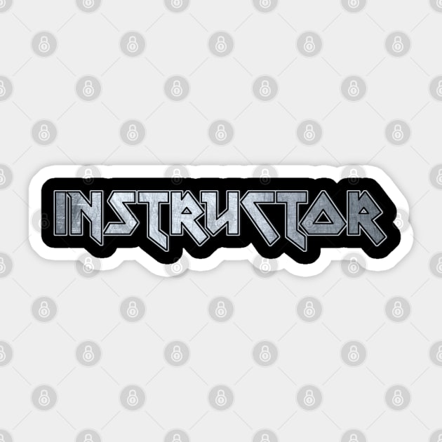 Instructor Sticker by KubikoBakhar